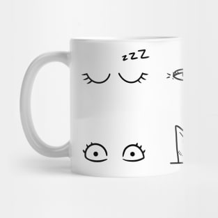 Waking Up With Cats Mug